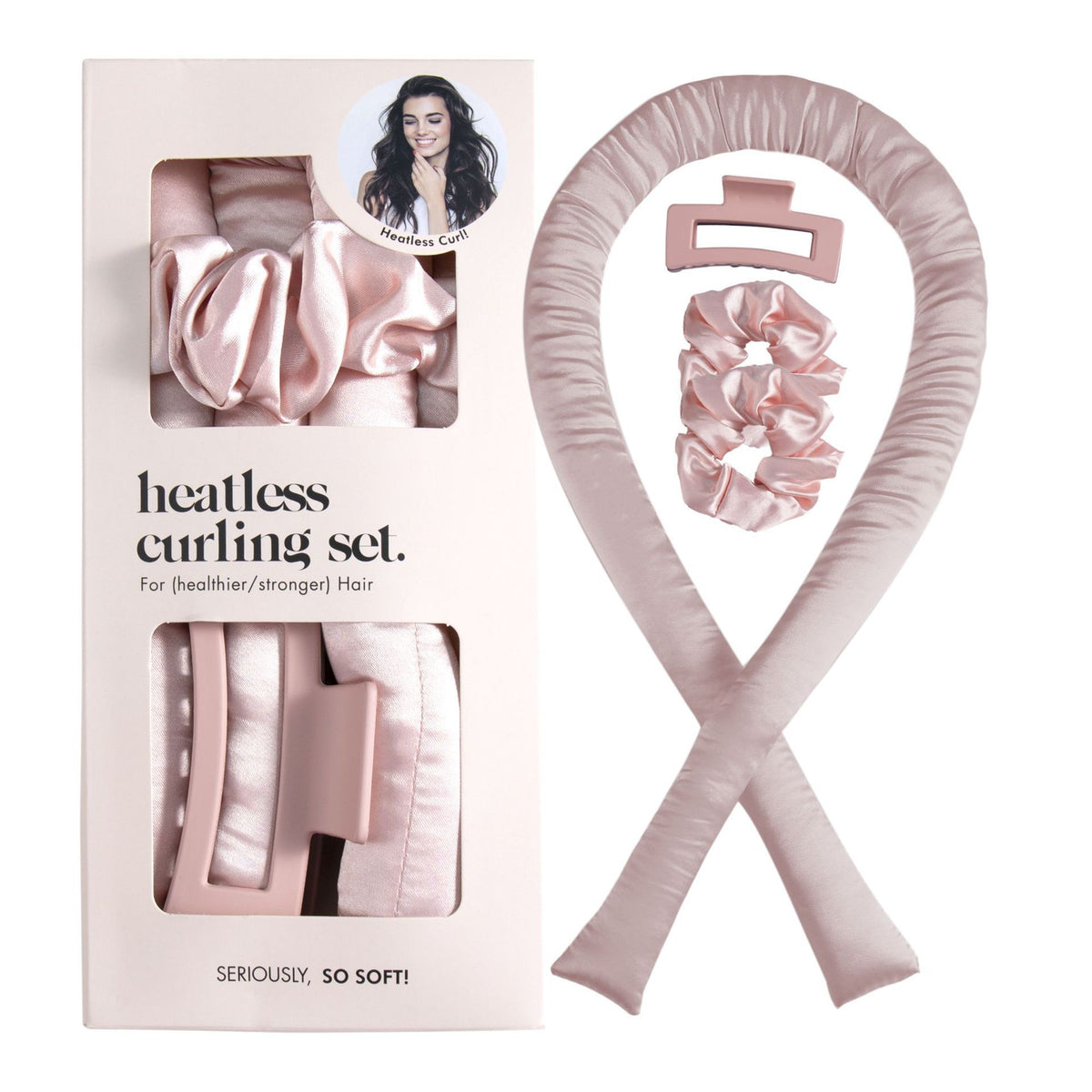 Heat-Free Sleep Curling Hair Clip Set
