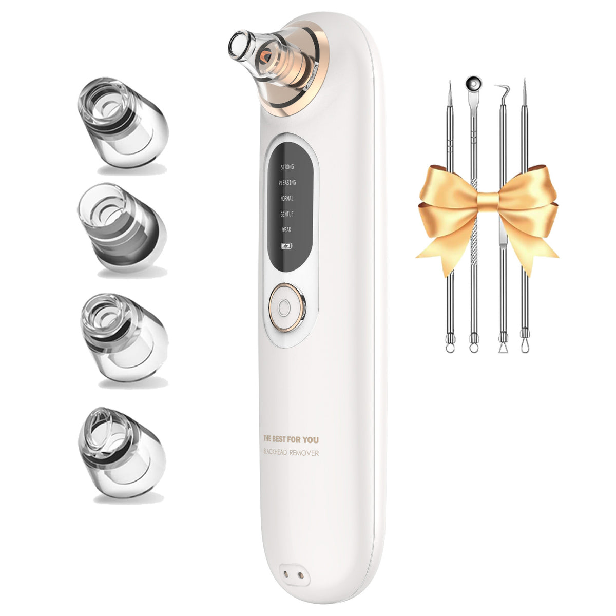 Beauty device for removing blackheads