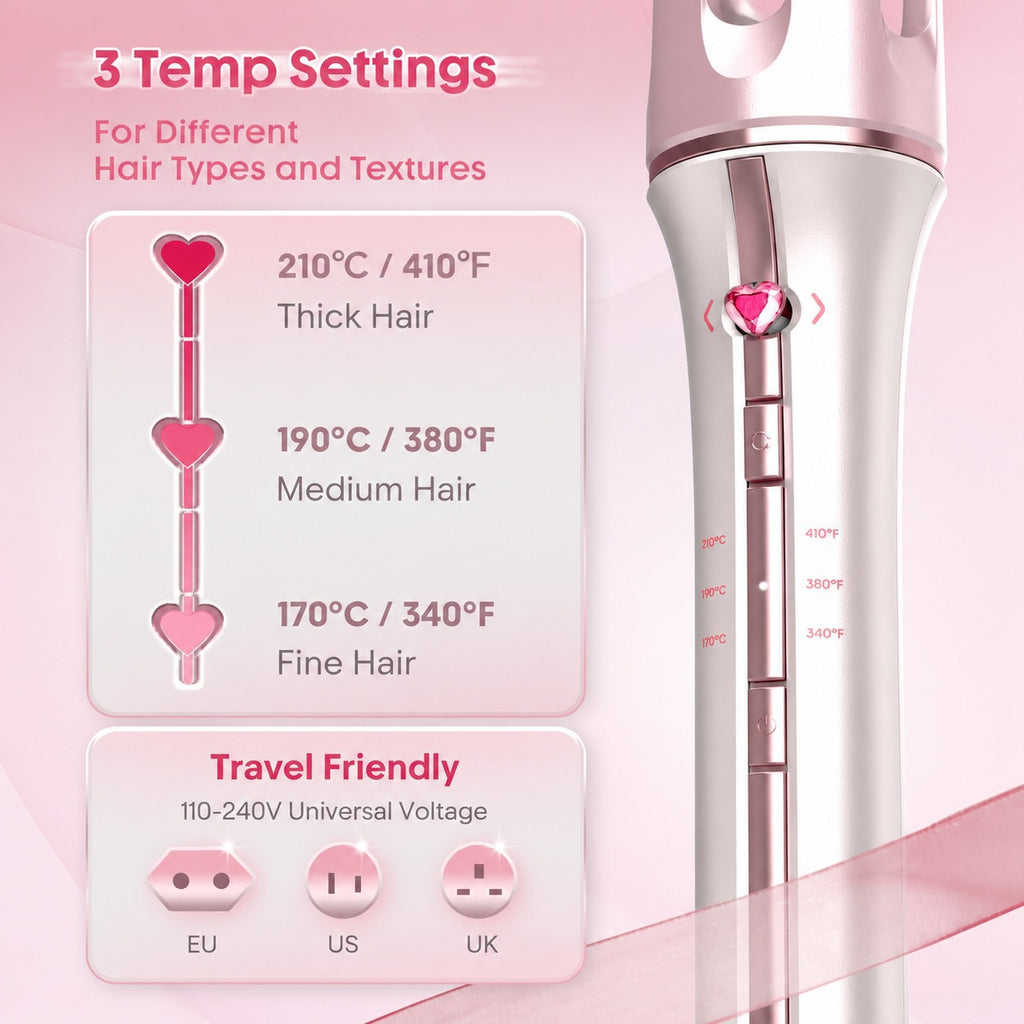 Fully Automatic Hair Curling Iron