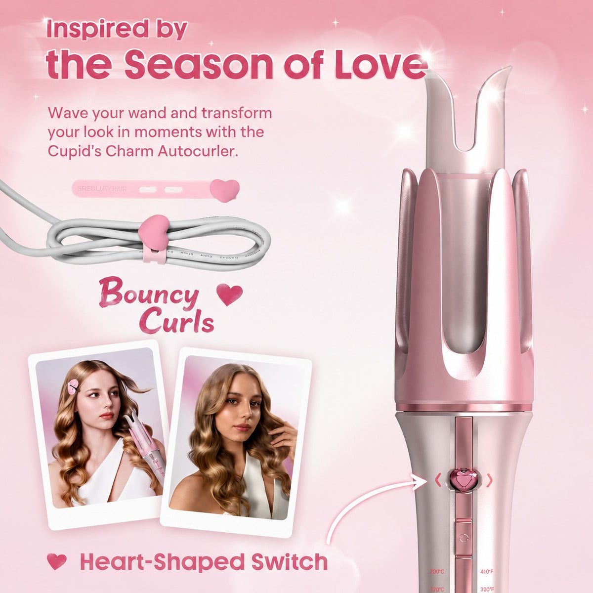 Fully Automatic Hair Curling Iron